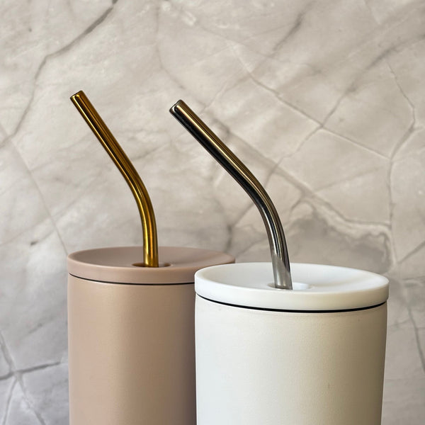 Pack de Cañitas de Acero Inoxidable Reutilizables