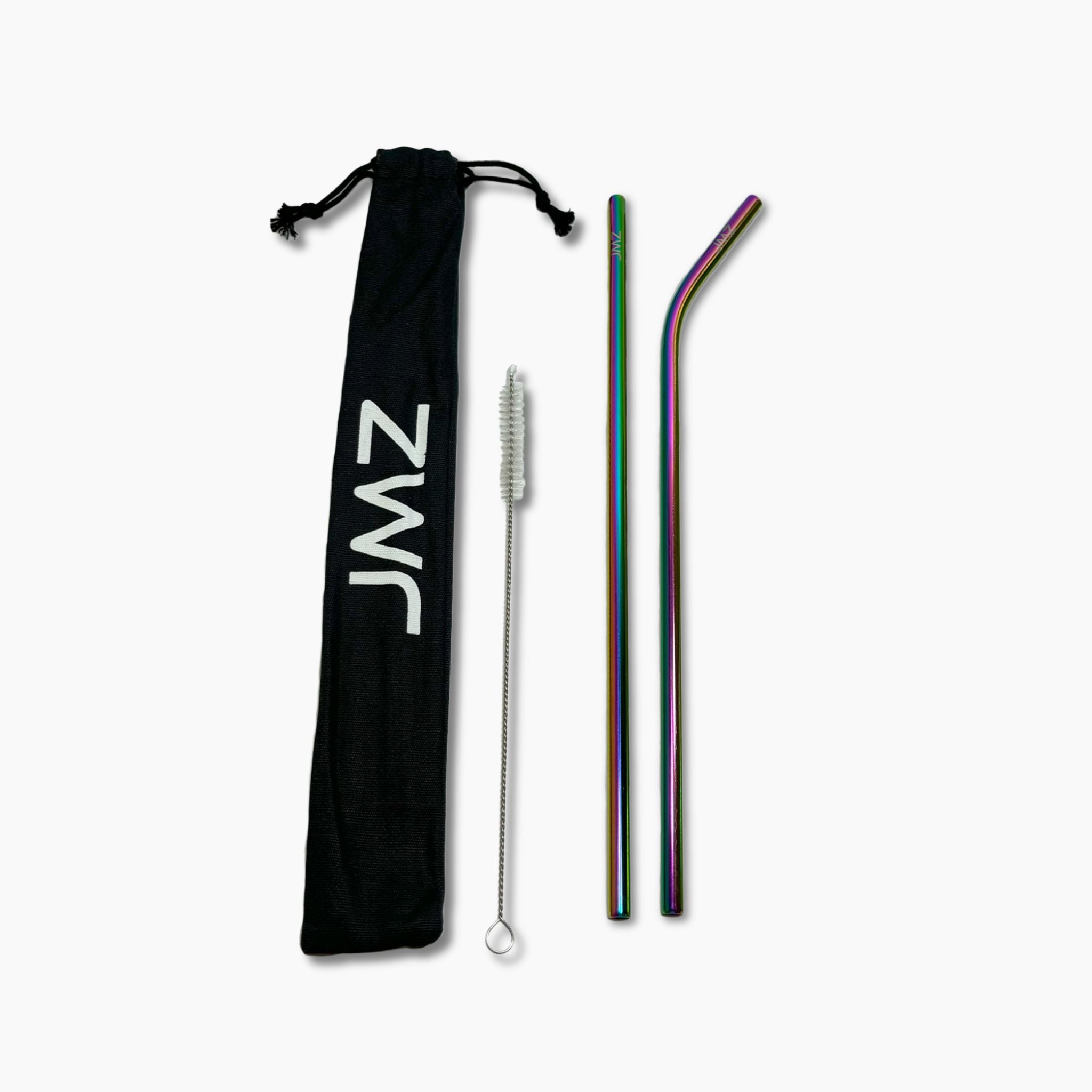 Pack de Cañitas de Acero Inoxidable Reutilizables