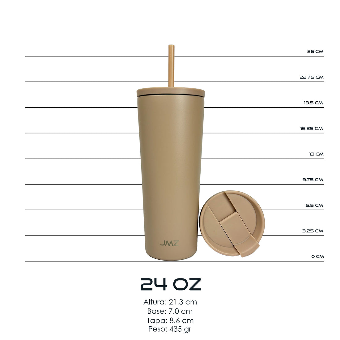 SLIM Tumbler Mauve Me 24 oz