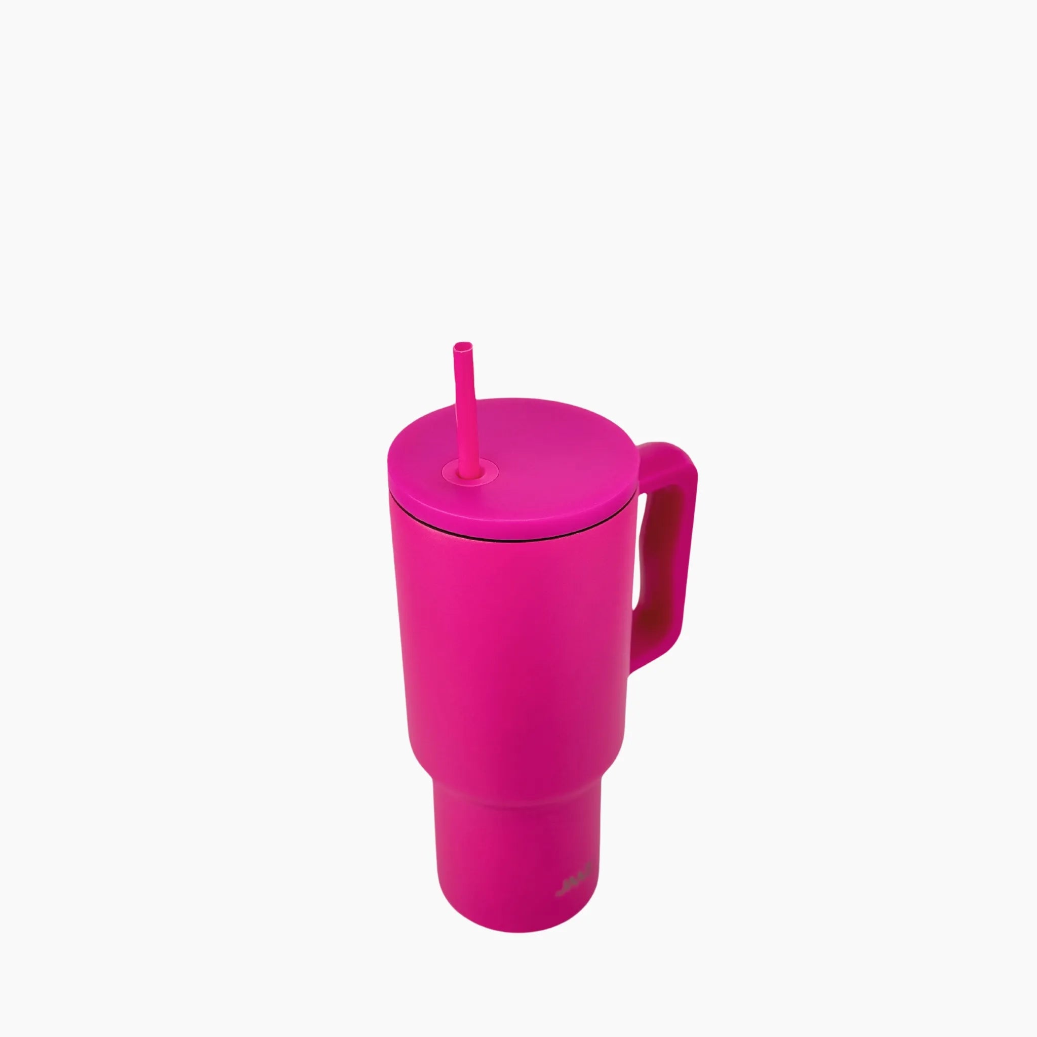 Peak Tumbler color fucsia intenso (Hot Pink) de 30 oz personalizado. Tomatodo térmico de acero inoxidable llamativo para regalos corporativos o personales. Mantiene bebidas frías y calientes. Hacemos envíos seguros de este vaso térmico a todo el Perú (Costa, Sierra y Selva) - JMZ.