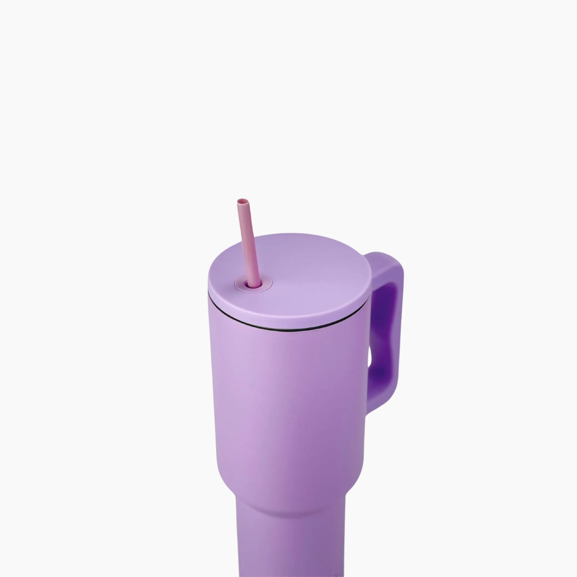 Peak Tumbler color lila/lavanda (Lavender) de 40 oz personalizado. Tomatodo térmico de acero inoxidable ideal para regalos corporativos o personales. Mantiene bebidas frías y calientes. Hacemos envíos seguros de este vaso térmico a todo el Perú (Costa, Sierra y Selva) - JMZ.