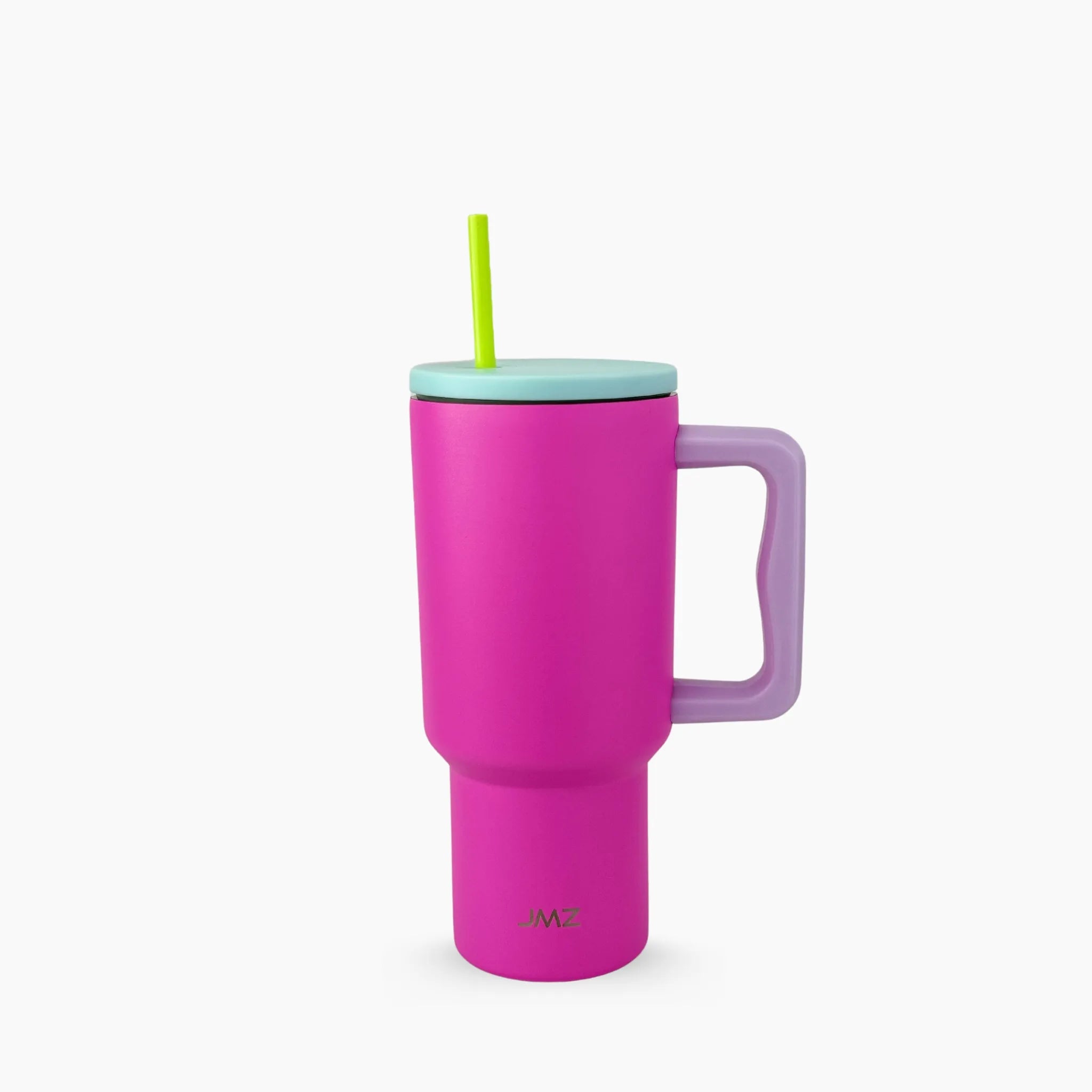 Peak Tumbler color frambuesa (Raspberry Vibes) de 30 oz personalizado. Tomatodo térmico de acero inoxidable enérgico para regalos corporativos o personales. Mantiene bebidas frías y calientes. Hacemos envíos seguros de este vaso térmico a todo el Perú (Costa, Sierra y Selva) - JMZ.
