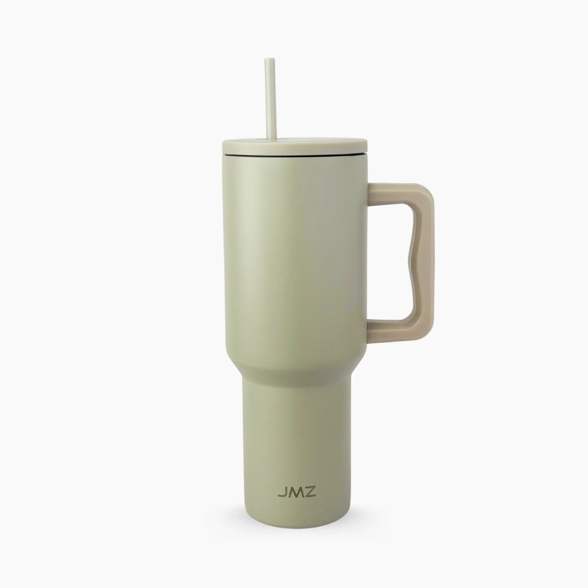 Peak Tumbler color crema/beige (Sand Dune) de 40 oz personalizado. Tomatodo térmico de acero inoxidable ideal para regalos corporativos o personales. Mantiene bebidas frías y calientes. Hacemos envíos seguros de este vaso térmico a todo el Perú (Costa, Sierra y Selva) - JMZ.