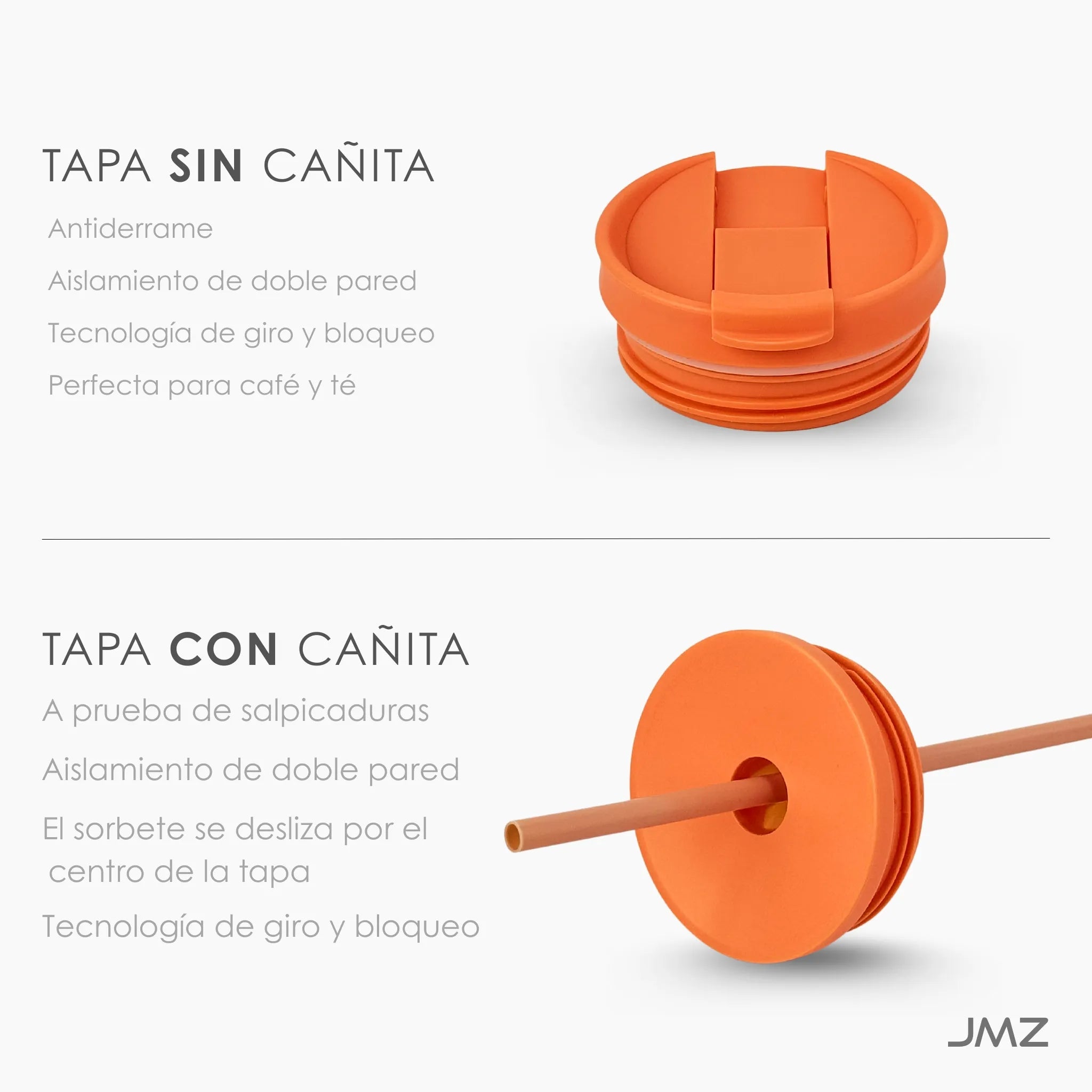 Slim Tumbler color coral/anaranjado vibrante (Coral) de 24 oz personalizado. Tomatodo térmico de acero inoxidable, ligero y moderno para uso diario. Mantiene bebidas frías y calientes. Hacemos envíos seguros de este vaso térmico a todo el Perú (Costa, Sierra y Selva) - JMZ.