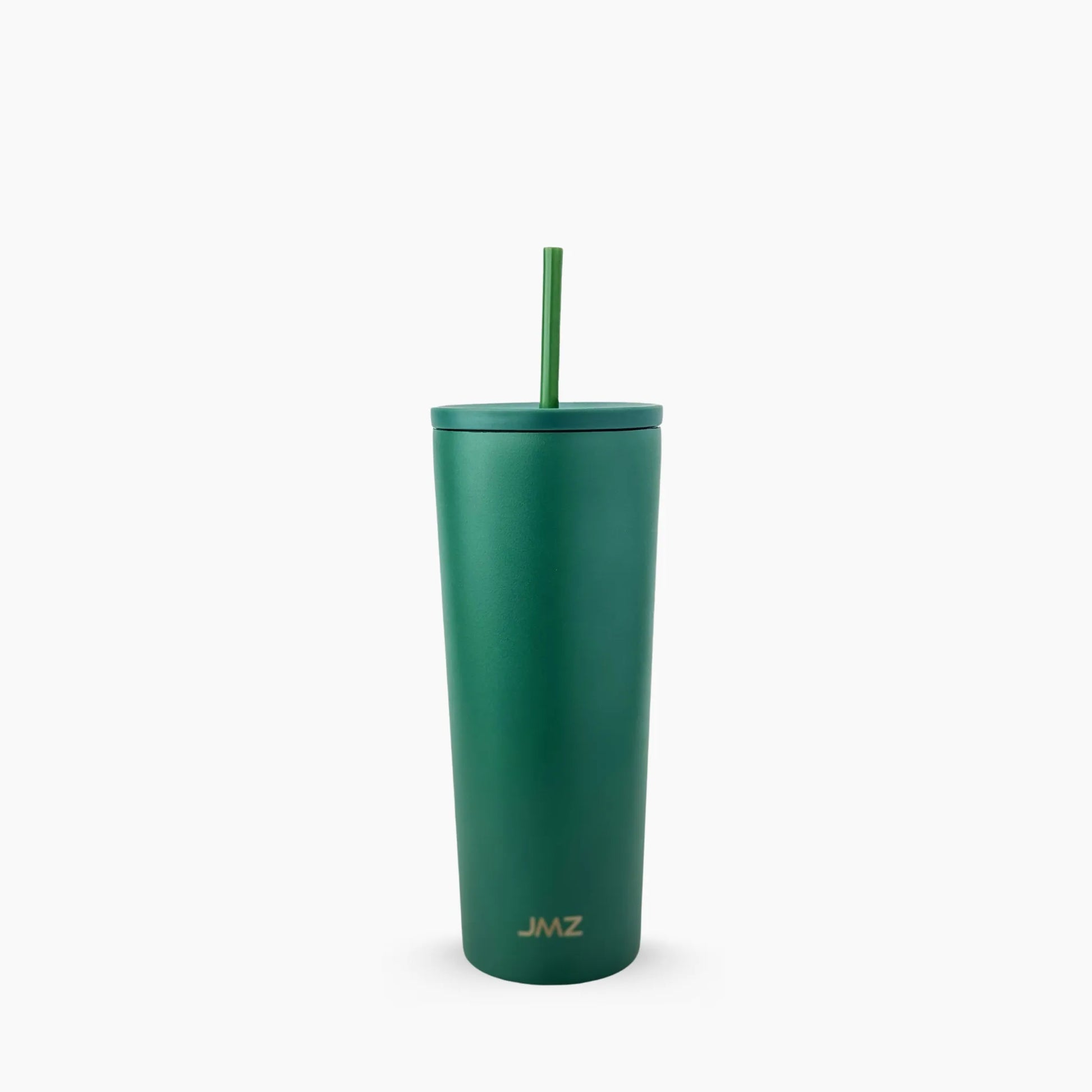 Slim Tumbler color verde bosque oscuro (Forest) de 24 oz personalizado. Tomatodo térmico de acero inoxidable estilo natural y robusto. Ideal para llevar al trabajo. Mantiene bebidas frías y calientes. Hacemos envíos seguros de este vaso térmico a todo el Perú (Costa, Sierra y Selva) - JMZ.