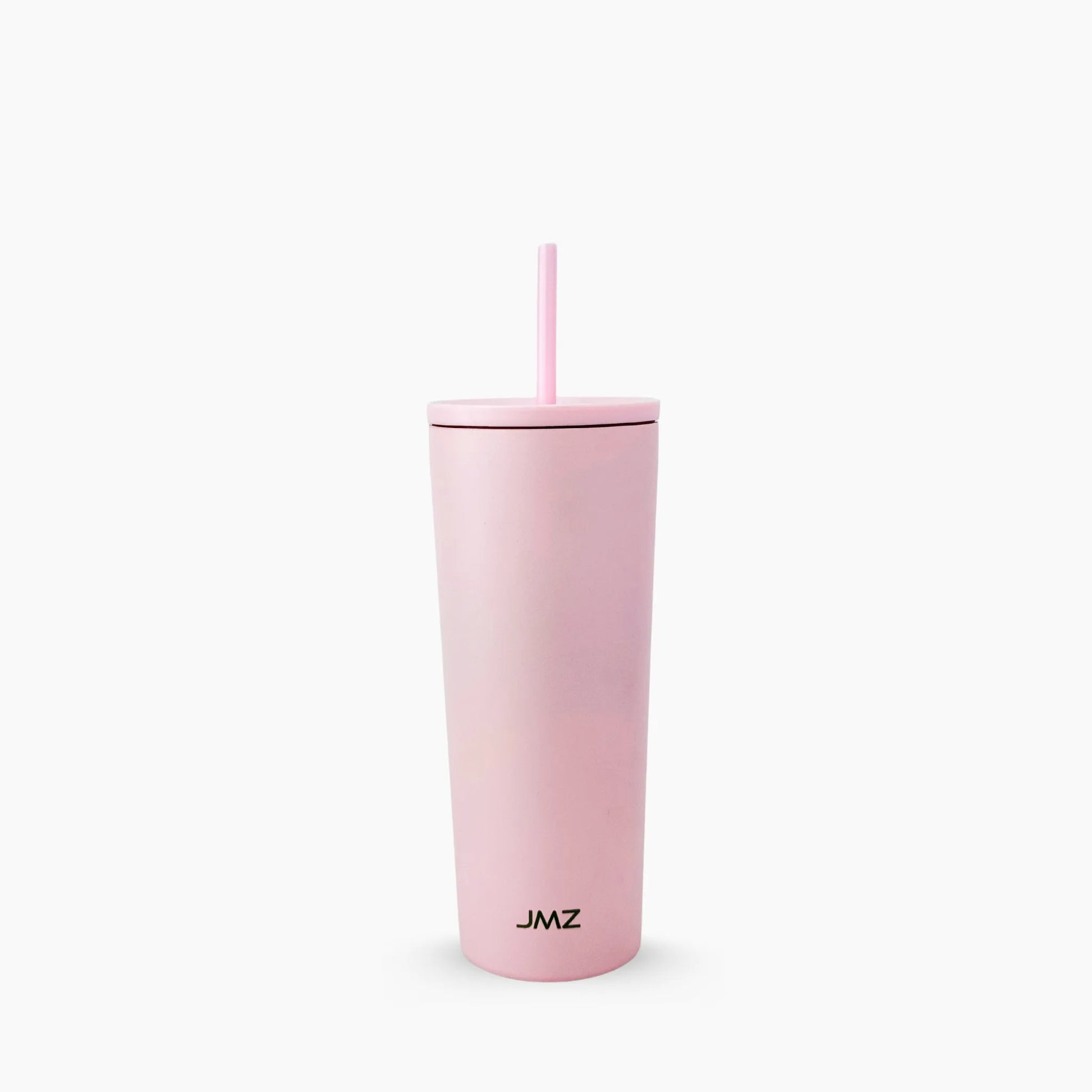 Slim Tumbler color rosado pastel (Light Pink) de 24 oz personalizado. Tomatodo térmico delgado y ergonómico de acero inoxidable, ideal para llevar en el auto. Mantiene bebidas frías y calientes. Hacemos envíos seguros de este vaso térmico a todo el Perú (Costa, Sierra y Selva) - JMZ.