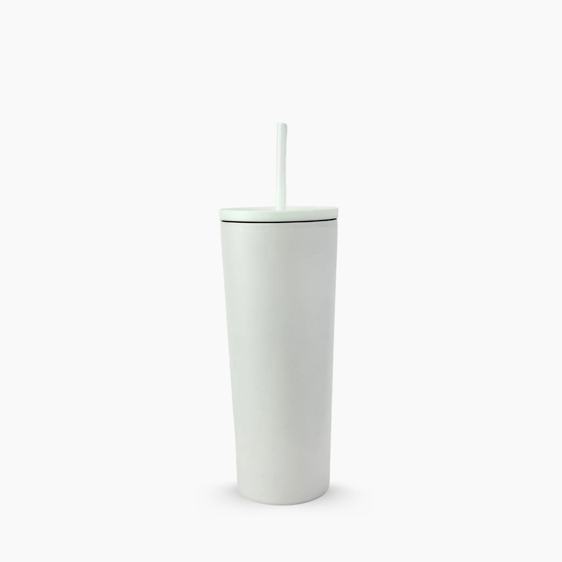 Slim Tumbler blanco (White) de 24 oz personalizado. Tomatodo térmico de tono fresco y relajante de acero inoxidable. Diseño slim portátil. Mantiene bebidas frías y calientes. Hacemos envíos seguros de este vaso térmico a todo el Perú (Costa, Sierra y Selva) - JMZ.