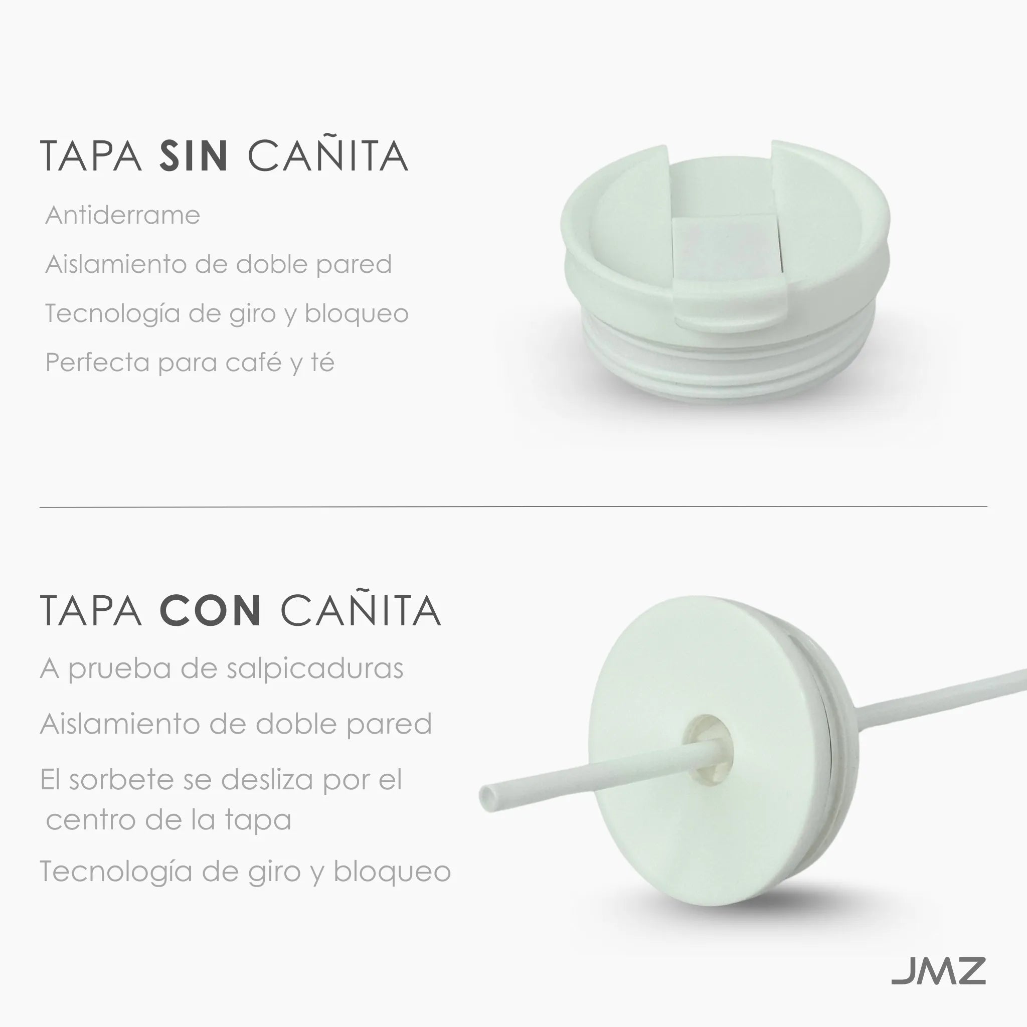 Slim Tumbler blanco (White) de 24 oz personalizado. Tomatodo térmico de tono fresco y relajante de acero inoxidable. Diseño slim portátil. Mantiene bebidas frías y calientes. Hacemos envíos seguros de este vaso térmico a todo el Perú (Costa, Sierra y Selva) - JMZ.